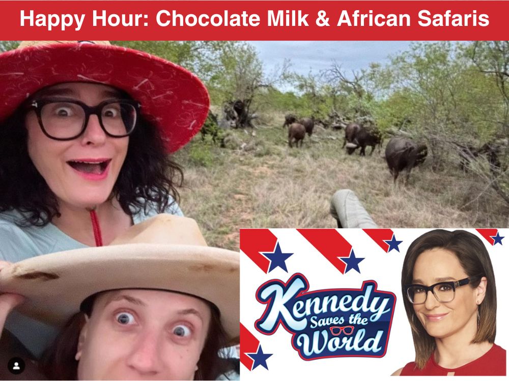 Happy Hour Chocolate Milk & African Safaris